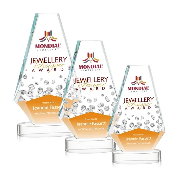 The Optical Crystal Kingsley VividPrint™ Award is flawless in its symmetrical... from ASI 84592 St Regis Group / St Regis
