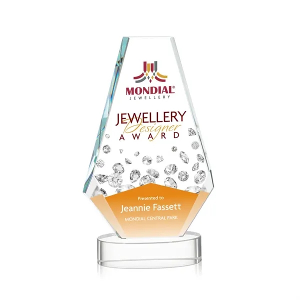 The Optical Crystal Kingsley VividPrint™ Award is flawless in its symmetrical... from ASI 84592 St Regis Group / St Regis