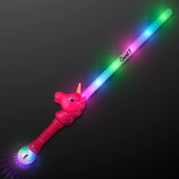 Unicorn Light Up Saber Sword; Blank and Imprint Pricing... from ASI 34194 ALightPromos