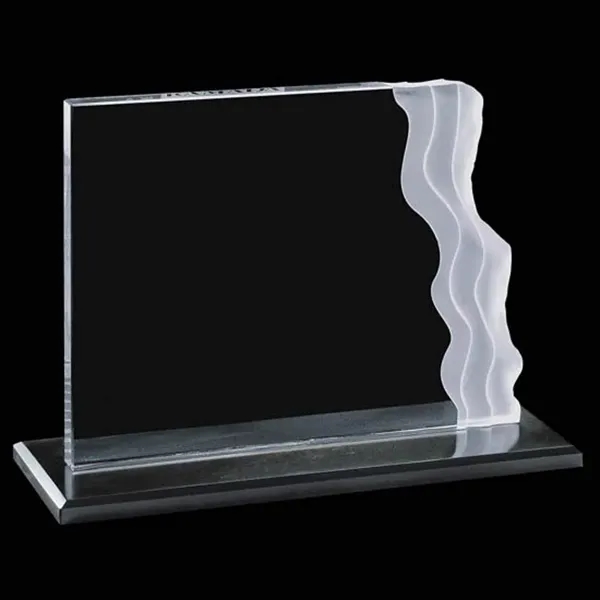 Jade award with a waterfall effect etch on the side and... from ASI 84592 St Regis Group / St Regis
