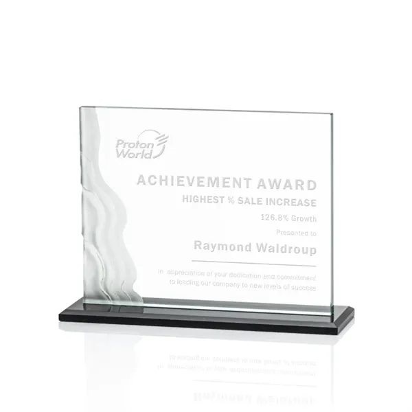 Jade crystal award with a marble base.... from ASI 84592 St Regis Group / St Regis