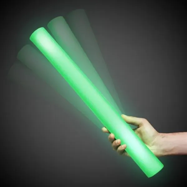 16" multi-colored LED light up baton wand made of foam with... from ASI 42016 Brighter Promotions Inc