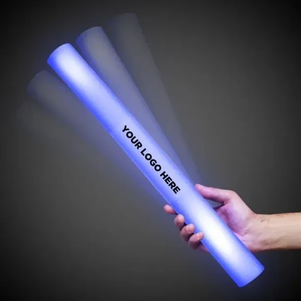 16" multi-colored LED light up baton wand made of foam with... from ASI 42016 Brighter Promotions Inc