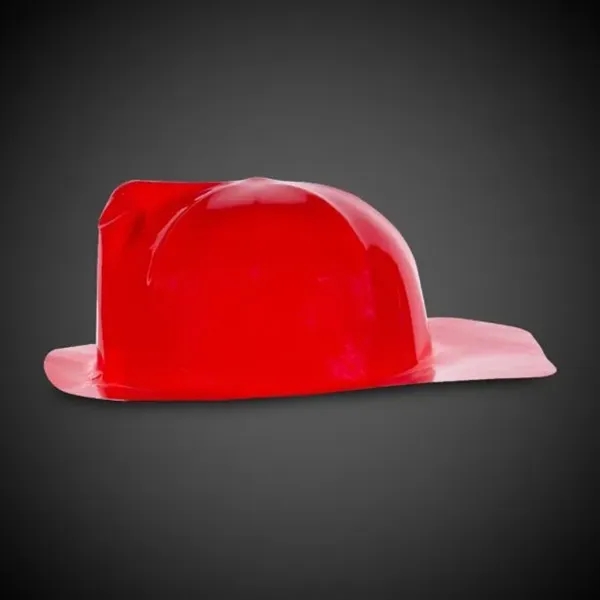 Novelty firefighter hat made of red plastic.... from ASI 42016 Brighter Promotions Inc