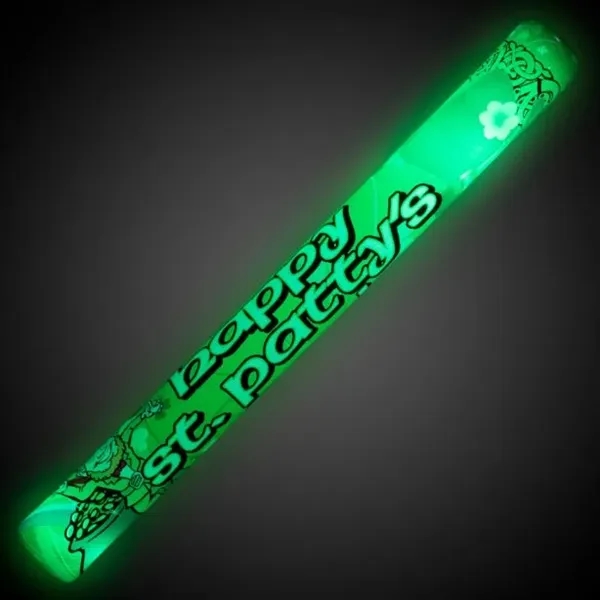 16" celebration themed foam baton with LED lights.... from ASI 42016 Brighter Promotions Inc / Chemical Light™