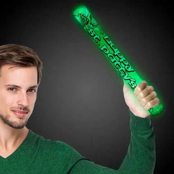 16" celebration themed foam baton with LED lights.... from ASI 42016 Brighter Promotions Inc / Chemical Light™