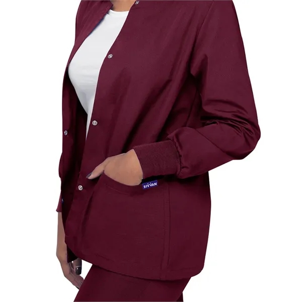 Adar Sivvan Women's Warm Up Jacket... from ASI 86018 Scrub Authority / Uniform Stores