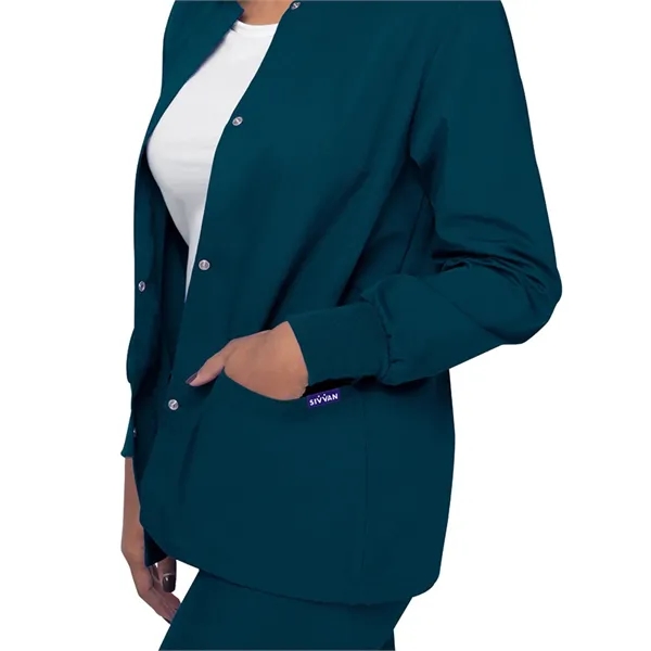 Adar Sivvan Women's Warm Up Jacket... from ASI 86018 Scrub Authority / Uniform Stores
