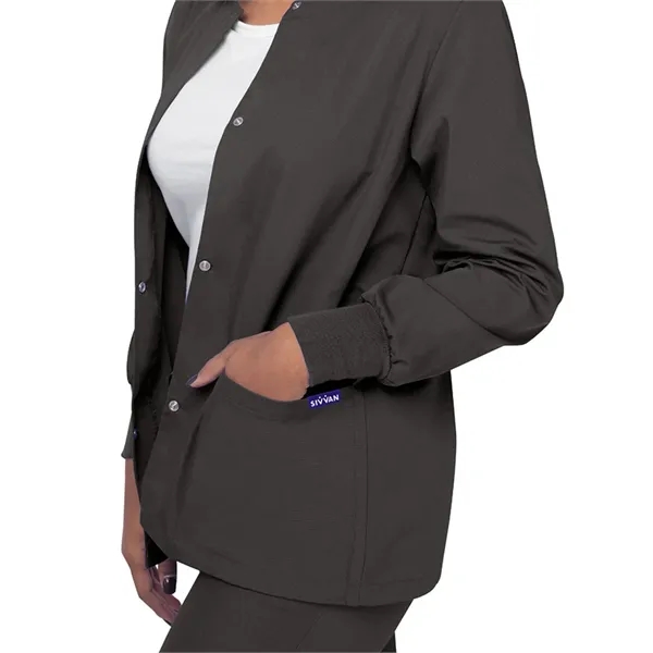 Adar Sivvan Women's Warm Up Jacket... from ASI 86018 Scrub Authority / Uniform Stores