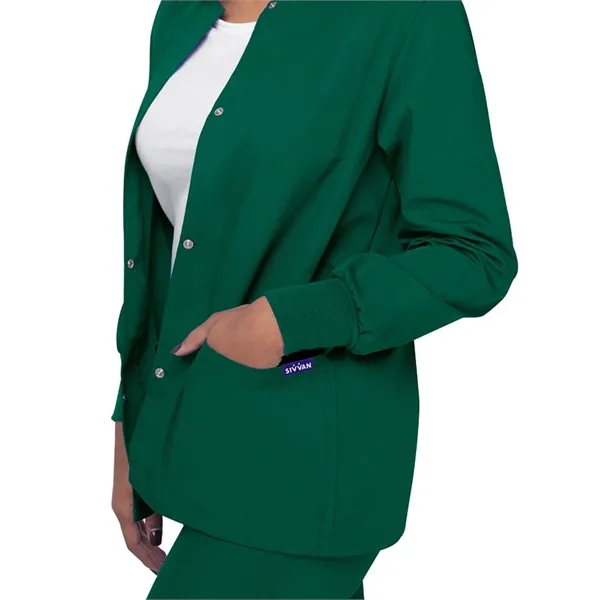 Adar Sivvan Women's Warm Up Jacket... from ASI 86018 Scrub Authority / Uniform Stores