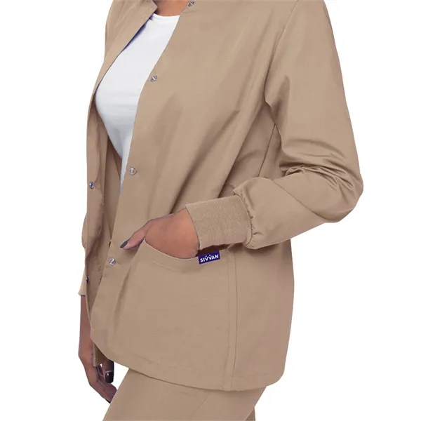 Adar Sivvan Women's Warm Up Jacket... from ASI 86018 Scrub Authority / Uniform Stores
