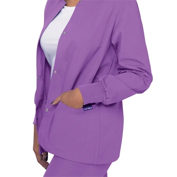 Adar Sivvan Women's Warm Up Jacket... from ASI 86018 Scrub Authority / Uniform Stores