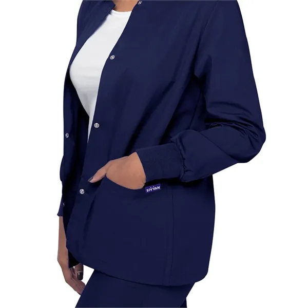 Adar Sivvan Women's Warm Up Jacket... from ASI 86018 Scrub Authority / Uniform Stores
