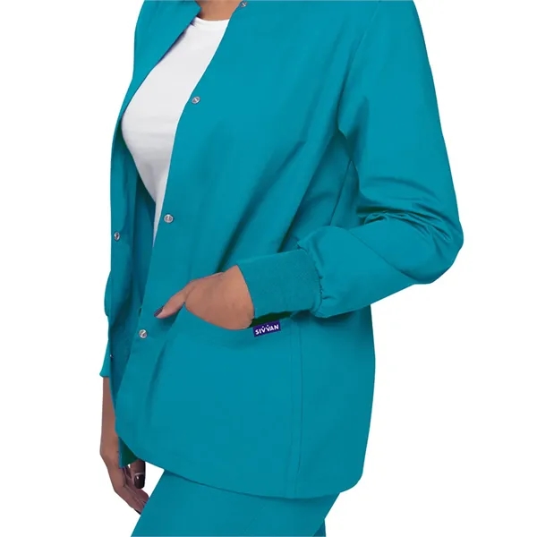 Adar Sivvan Women's Warm Up Jacket... from ASI 86018 Scrub Authority / Uniform Stores