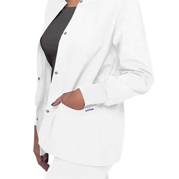 Adar Sivvan Women's Warm Up Jacket... from ASI 86018 Scrub Authority / Uniform Stores