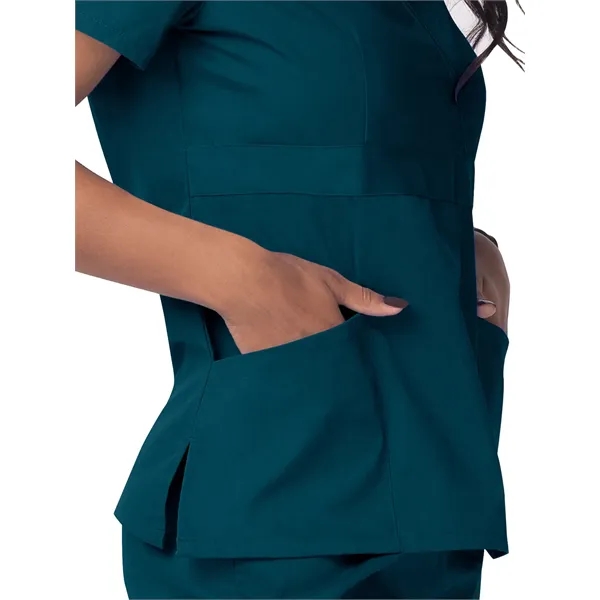 Adar Universal Unisex V-Neck Tunic 3 Pocket... from ASI 86018 Scrub Authority / Uniform Stores