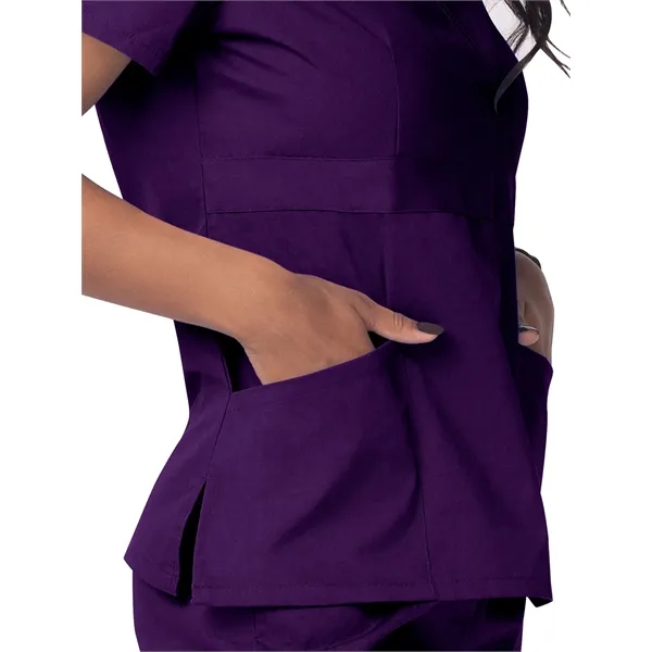 Adar Universal Unisex V-Neck Tunic 3 Pocket... from ASI 86018 Scrub Authority / Uniform Stores