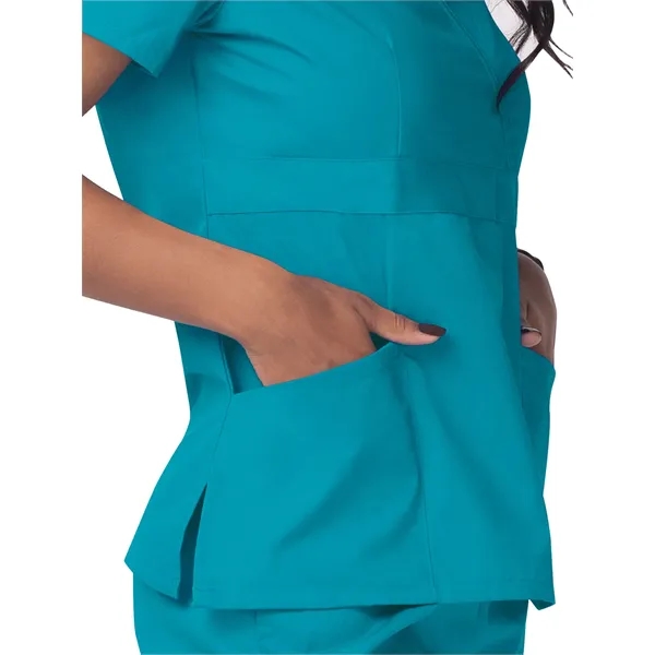 Adar Universal Unisex V-Neck Tunic 3 Pocket... from ASI 86018 Scrub Authority / Uniform Stores