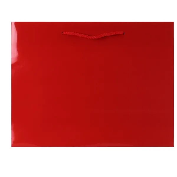 Made from 180 GSM gloss laminated paper, these shopping totes feature... from ASI 75731 PWS / Pacific Western Sales/Cater Line