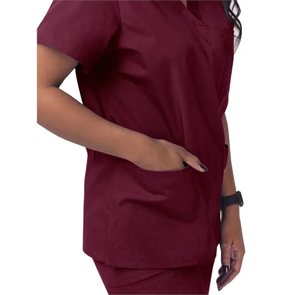 Adar Universal Unisex V-Neck Tunic 3 Pocket... from ASI 86018 Scrub Authority / Uniform Stores