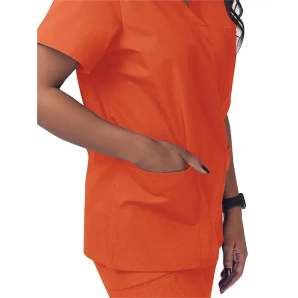 Adar Universal Unisex V-Neck Tunic 3 Pocket... from ASI 86018 Scrub Authority / Uniform Stores