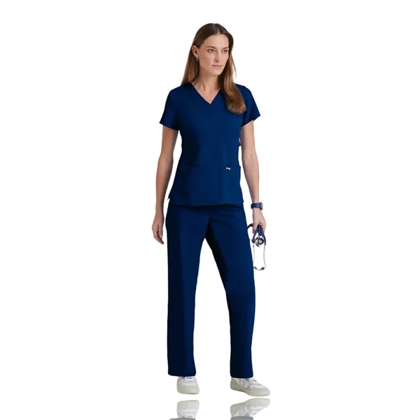 Mock Wrap Top.... from ASI 86018 Scrub Authority / Uniform Stores