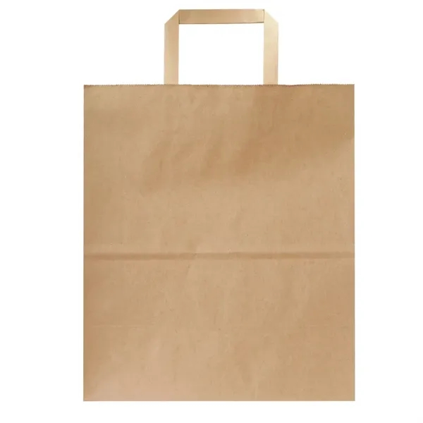 12" x 14" x 6.7" flat handle paper bag made from... from ASI 75731 PWS / Pacific Western Sales/Cater Line