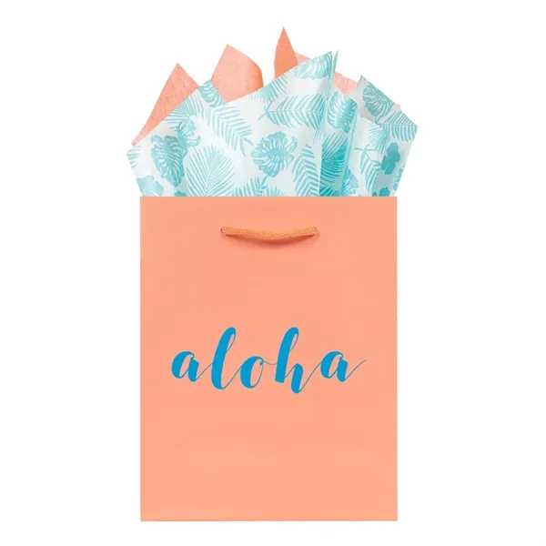 8" x 10" x 4" Gaia Eurotote made of kraft paper... from ASI 75731 PWS / Pacific Western Sales/PWS