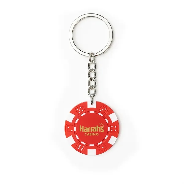 Poker Chip Keychain... from ASI 31517 Admart Products / Admart Line