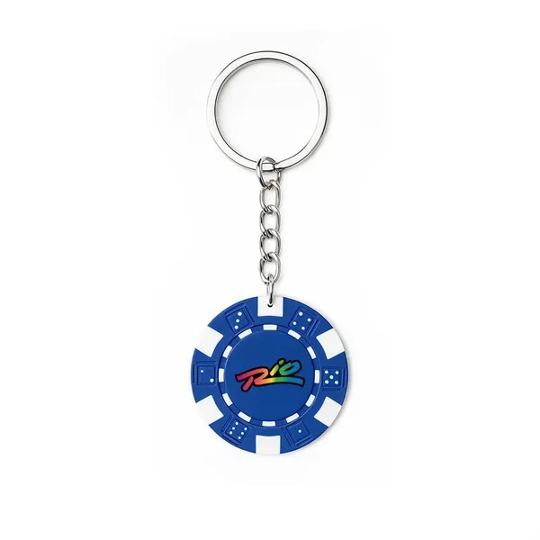 Poker Chip Keychain... from ASI 31517 Admart Products / Admart Line