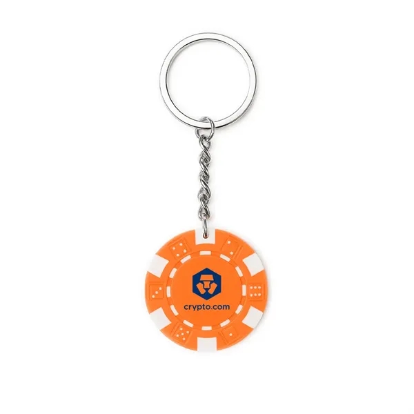 Poker Chip Keychain... from ASI 31517 Admart Products / Admart Line
