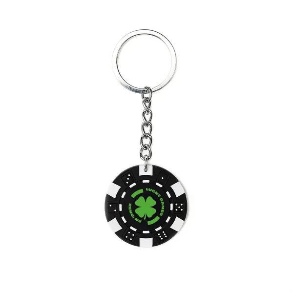 Poker Chip Keychain... from ASI 31517 Admart Products / Admart Line