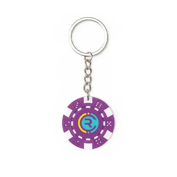 Poker Chip Keychain... from ASI 31517 Admart Products / Admart Line
