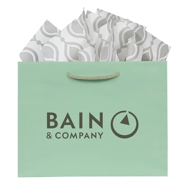 13" x 10" x 5" Gaia Eurotote made of kraft paper... from ASI 75731 PWS / Pacific Western Sales/PWS