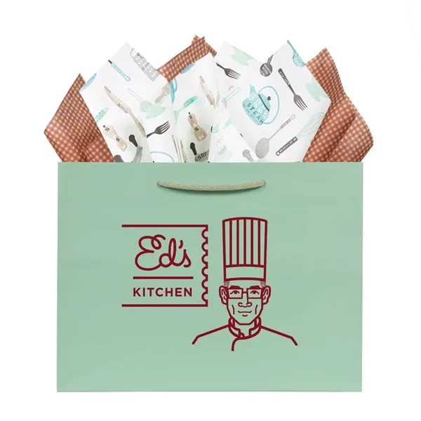 16" x 12" x 6" Gaia Eurotote made of kraft paper... from ASI 75731 PWS / Pacific Western Sales/PWS