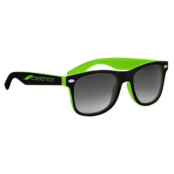 Two-tone sunglasses made of recycled polycarbonate material.... from ASI 61125 Hit Promotional Products / Hit®