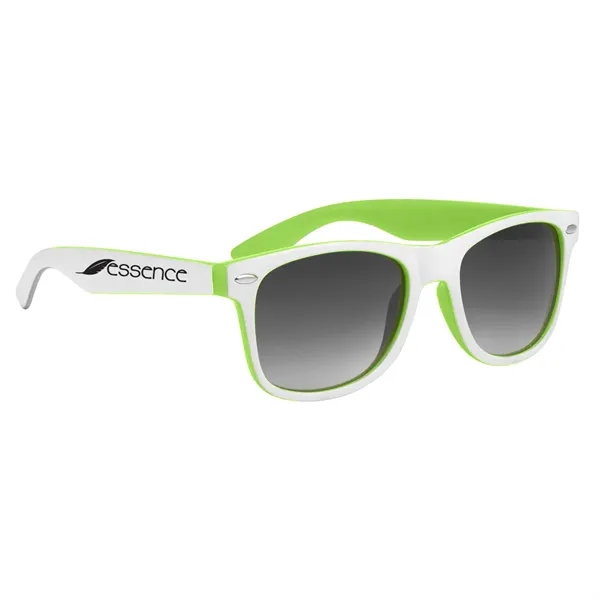Two-tone sunglasses made of recycled polycarbonate material.... from ASI 61125 Hit Promotional Products / Hit®
