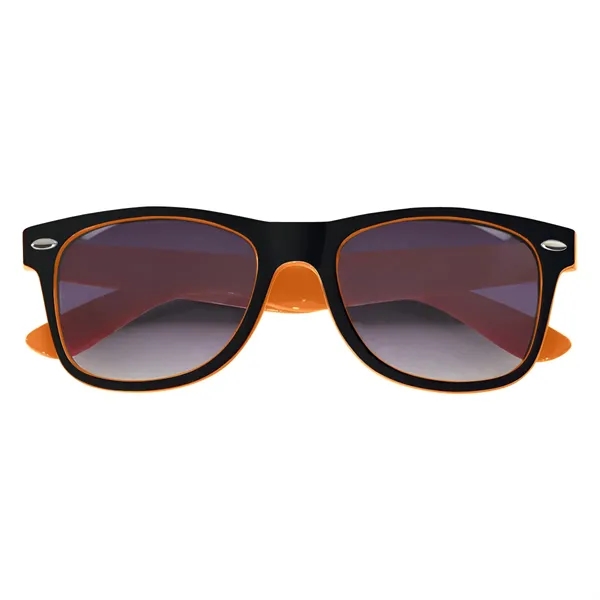 Two-tone sunglasses made of recycled polycarbonate material.... from ASI 61125 Hit Promotional Products / Hit®