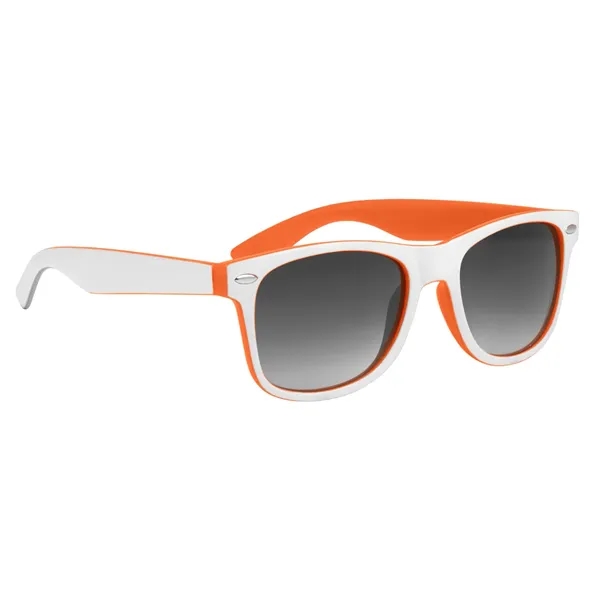 Two-tone sunglasses made of recycled polycarbonate material.... from ASI 61125 Hit Promotional Products / Hit®