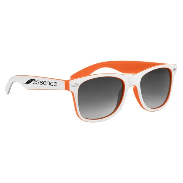Two-tone sunglasses made of recycled polycarbonate material.... from ASI 61125 Hit Promotional Products / Hit®