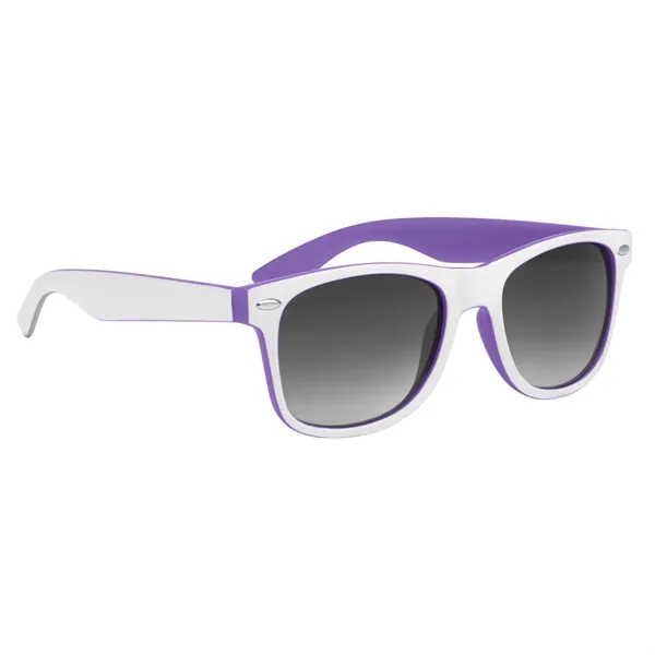 Two-tone sunglasses made of recycled polycarbonate material.... from ASI 61125 Hit Promotional Products / Hit®
