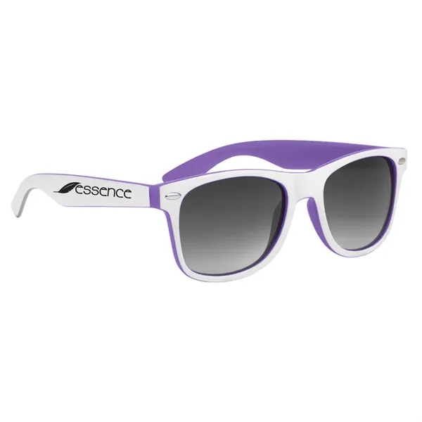 Two-tone sunglasses made of recycled polycarbonate material.... from ASI 61125 Hit Promotional Products / Hit®