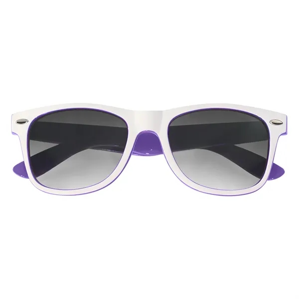 Two-tone sunglasses made of recycled polycarbonate material.... from ASI 61125 Hit Promotional Products / Hit®