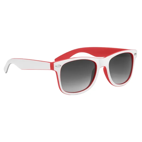 Two-tone sunglasses made of recycled polycarbonate material.... from ASI 61125 Hit Promotional Products / Hit®