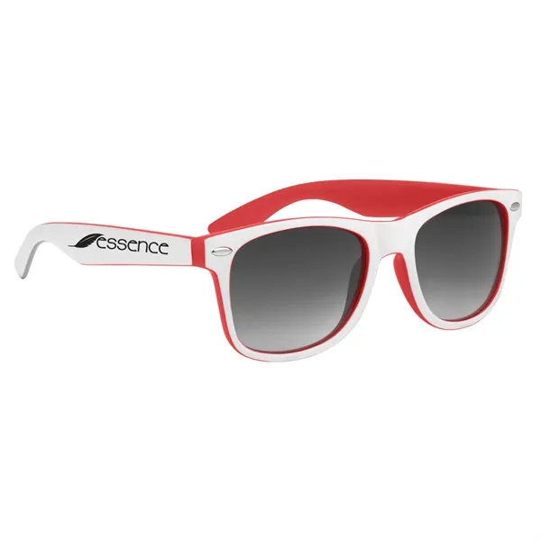 Two-tone sunglasses made of recycled polycarbonate material.... from ASI 61125 Hit Promotional Products / Hit®