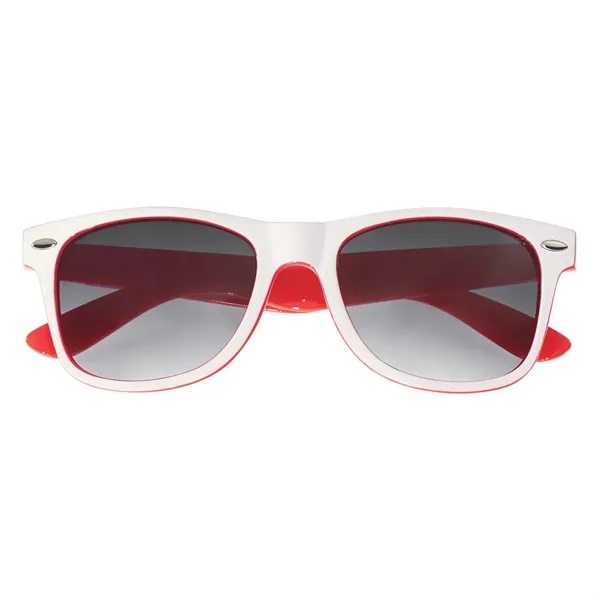 Two-tone sunglasses made of recycled polycarbonate material.... from ASI 61125 Hit Promotional Products / Hit®
