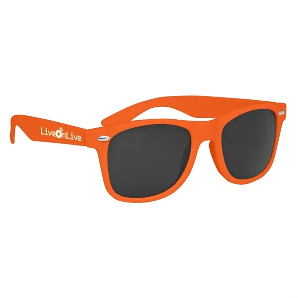 Velvet Touch Malibu Sunglasses are made of polycarbonate material with Soft-Touch... from ASI 61125 Hit Promotional Products / Hit®