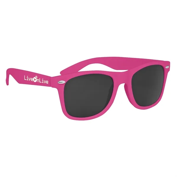 Velvet Touch Malibu Sunglasses are made of polycarbonate material with Soft-Touch... from ASI 61125 Hit Promotional Products / Hit®
