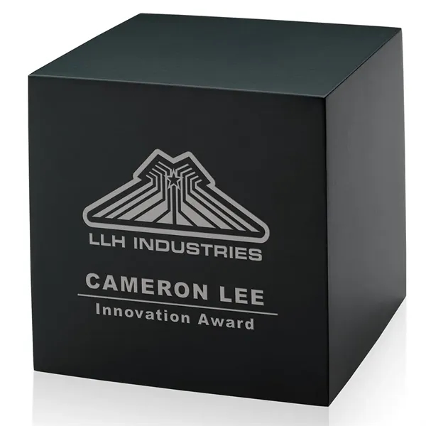 3" Cube Black Base... from ASI 40480 Koozie Group