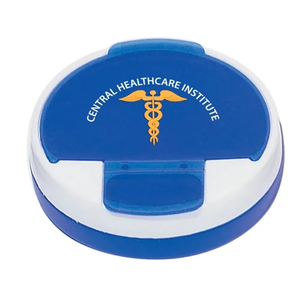 Round pill holder.... from ASI 61125 Hit Promotional Products / Hit®